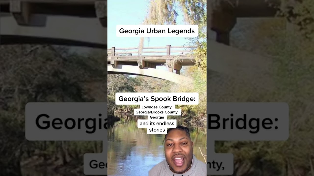 Georgia Urban Legends: Spook Bridge #georgia #learnaboutgeorgia #lowndescountygeorgia