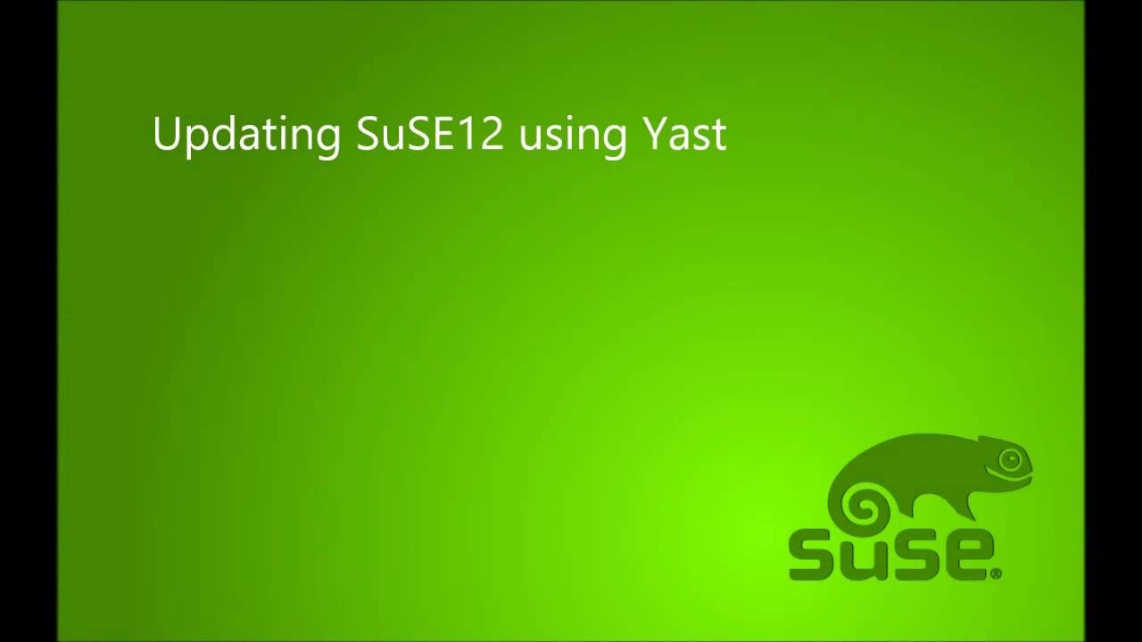 SuSE 12 - SLES - Updates with YAST