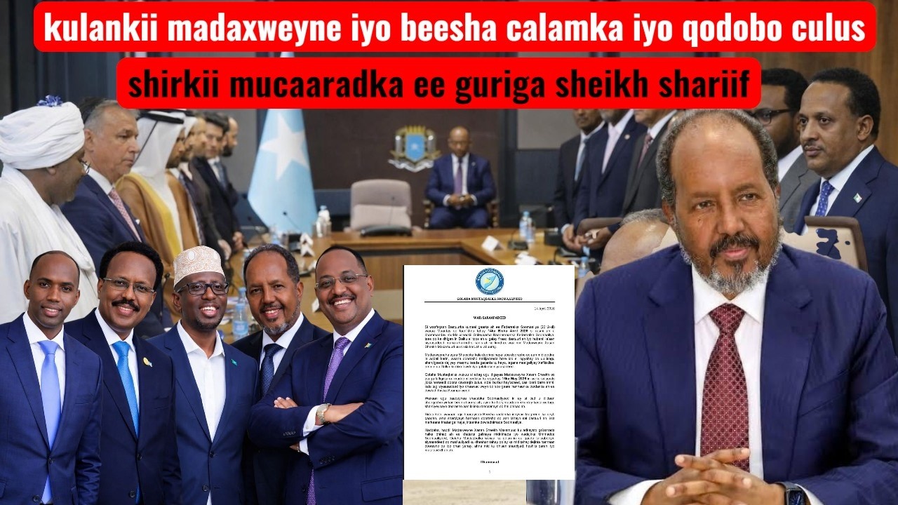 DEG DEG:KULANKII MADAXWEYNAHA IYO WAKIILADA BEESHA CALAMKA OO AAN NATIIJO LAGA GAARIN/ KULANKA MUCAR