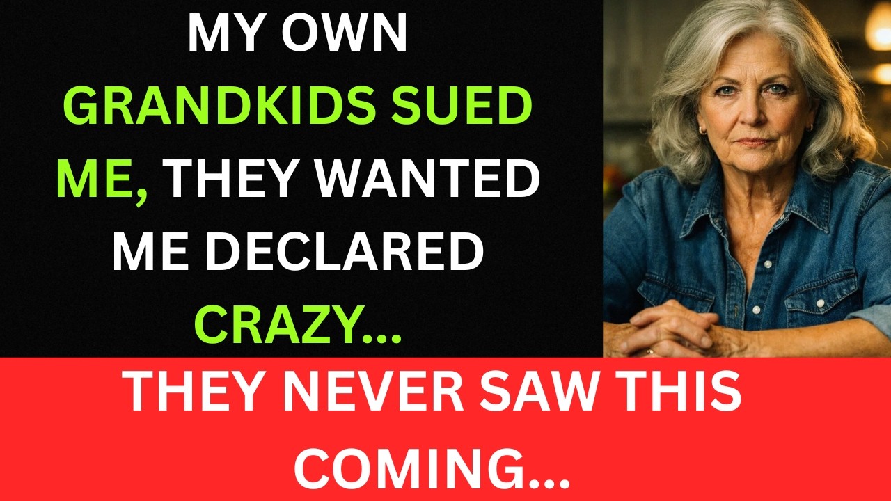 My Own GRANDKIDS SUED Me and Wanted Me DECLARED CRAZY... So I Changed MY WILL And...