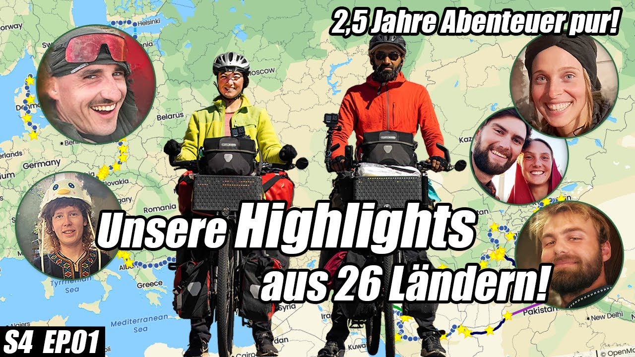 2,5 Jahre Fahrradweltreise 🌍 Unsere Highlights & Big News! | S4-E1