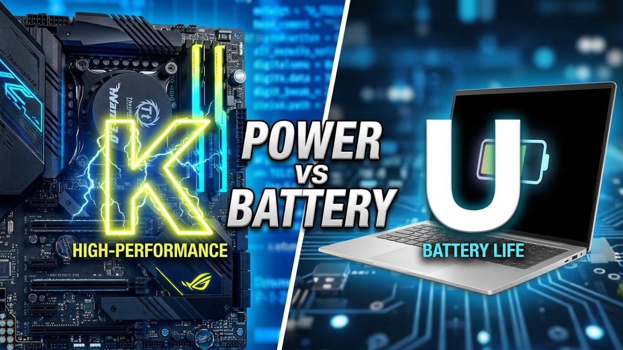 All Intel CPU Suffixes Explained: K, F, H, U, HX & More (Beginner Guide)
