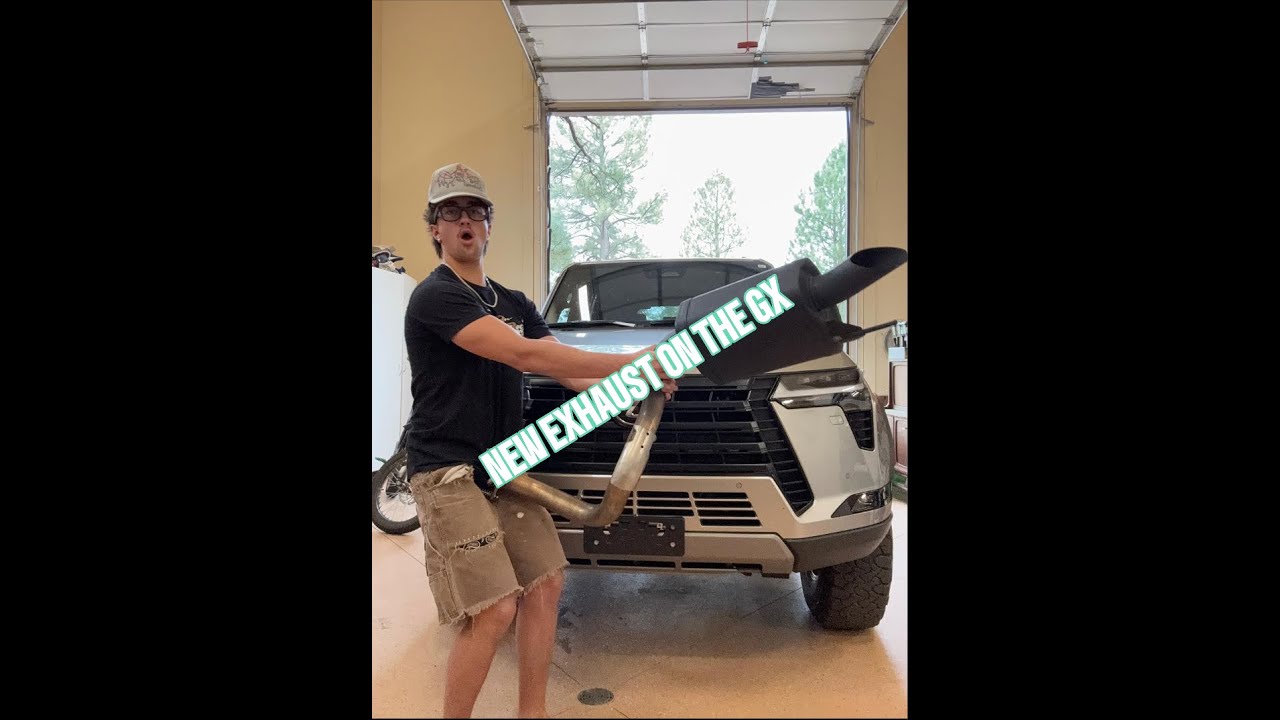 NYTOP MUFFLER DELETE INSTALL ON THE GX 550