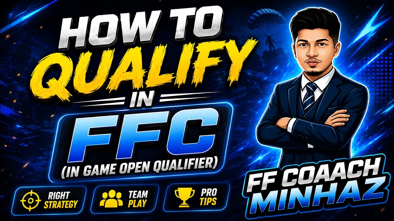 How to qualify in Free Fire Esports In Game Open Qualifier. Guideline by coach minhaz