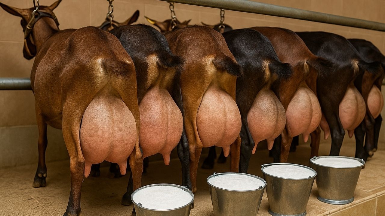 CABRAS LECHERAS 🤯 Granja de Cabras lecheras - El NEGOCIO que POCOS CONOCEN