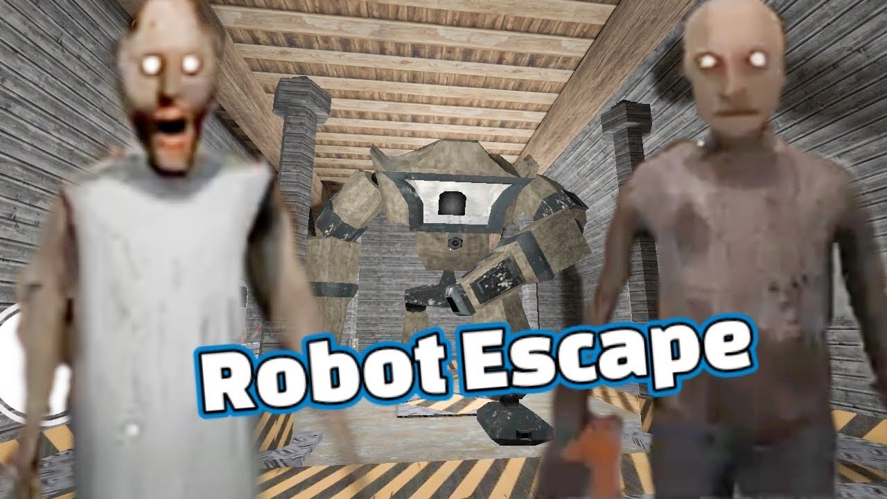 Granny Legacy With Granpa shotgun Robot escape Full Gameplay