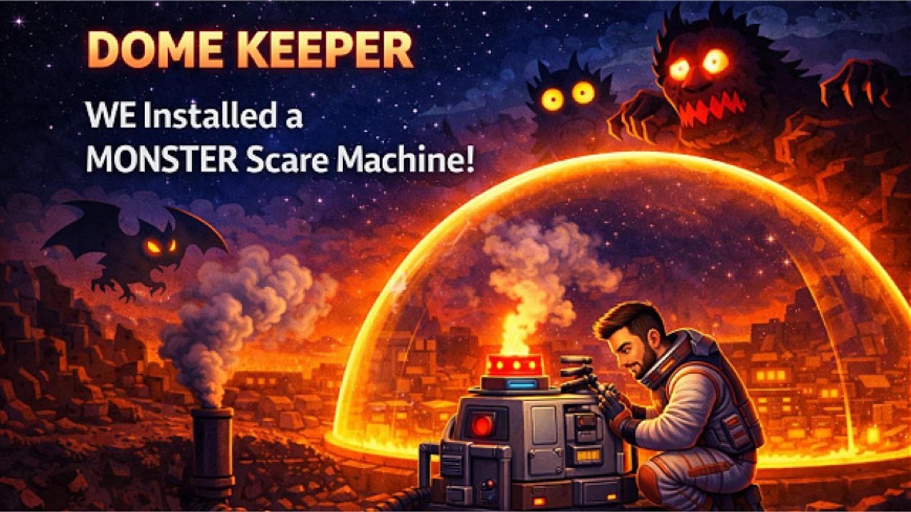 Dome Keeper — We Installed a Monster Scare Machine