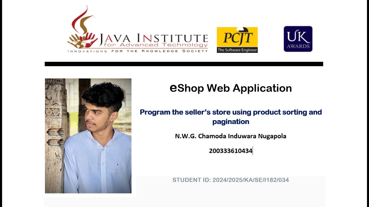 Program the seller’s store using product sorting and pagination