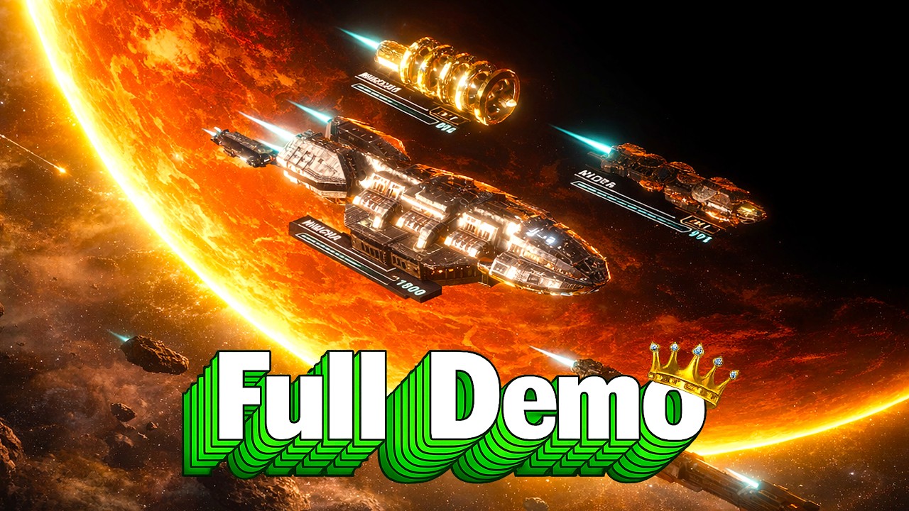 Battlestar Galactica Scattered Hopes - FULL Demo Gameplay (PC/UHD)