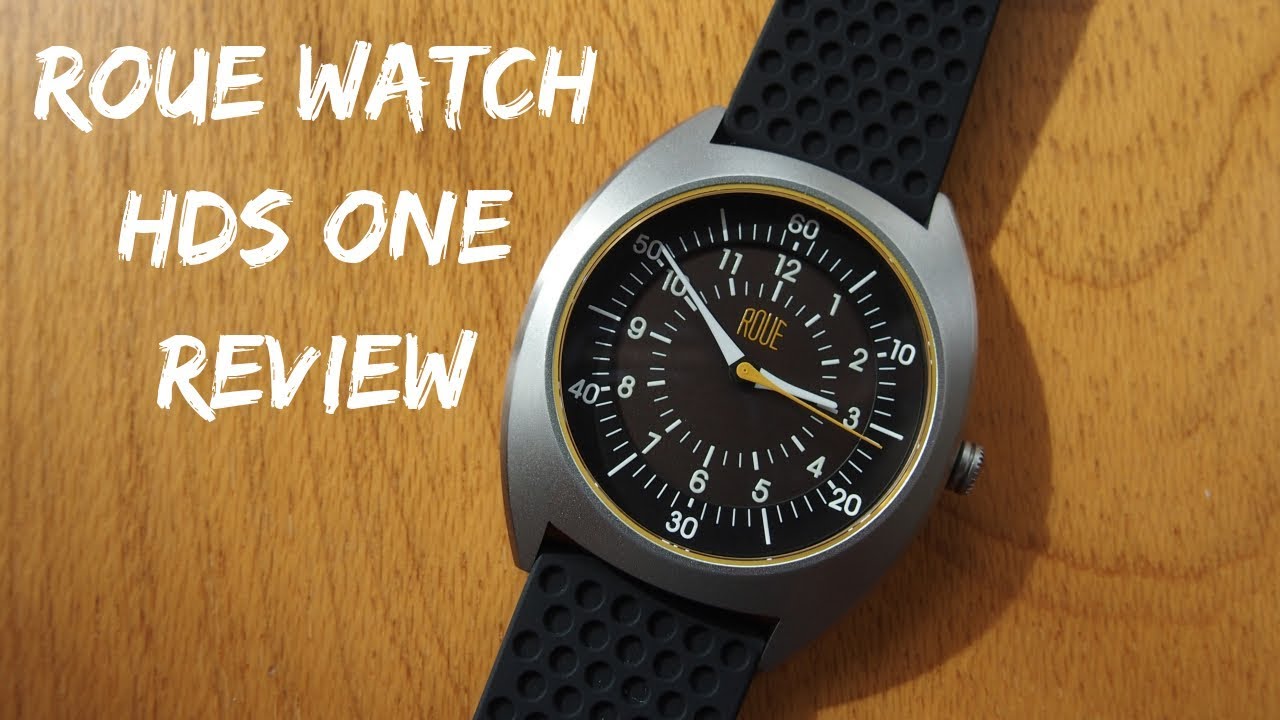Распаковка и обзор часов Roue Watch HDS One