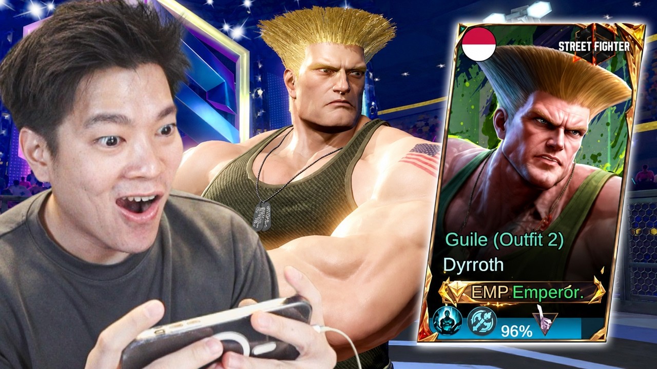 Reviewing Guile Dyrroth Skin - Mobile Legends