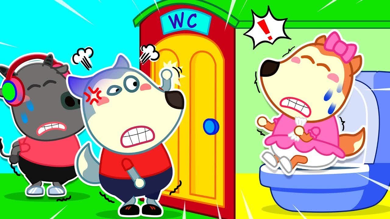 Hurry Up, Lucy! Yes Yes Go Potty - Learn Potty Training with Wolfoo | Wolfoo Channel Kids Cartoon