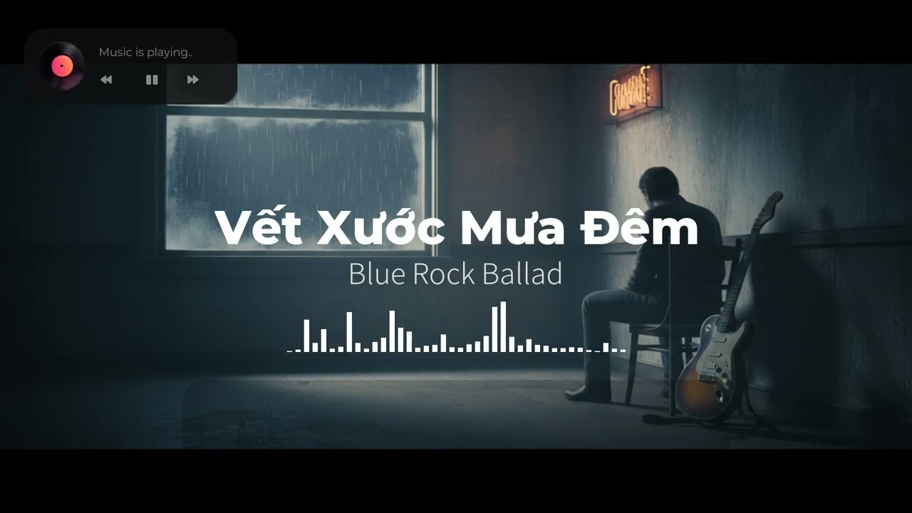 Vết Xước Mưa Đêm - Nỗi buồn nguội lạnh, chưa bao giờ tan. | Blue Rock Ballad