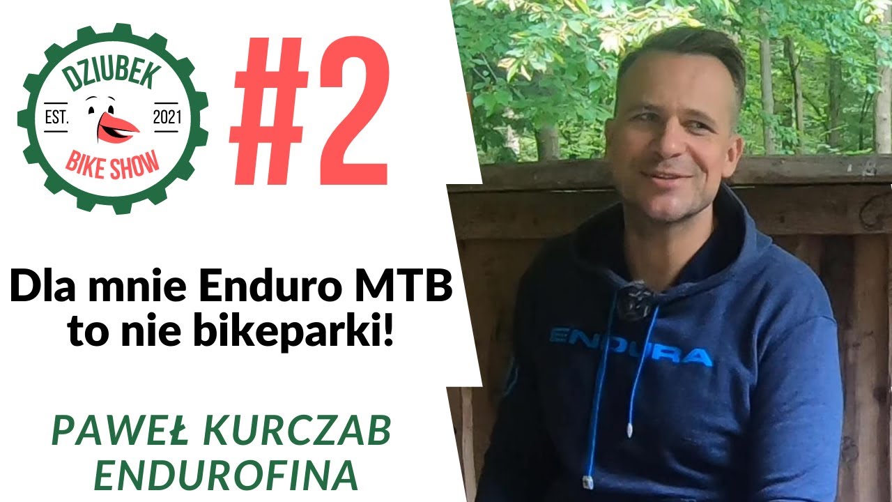 Vloguje z zajawki, nie ma w tym pieniędzy! | Paweł Kurczab Endurofina | Dziubek Bike Show #2