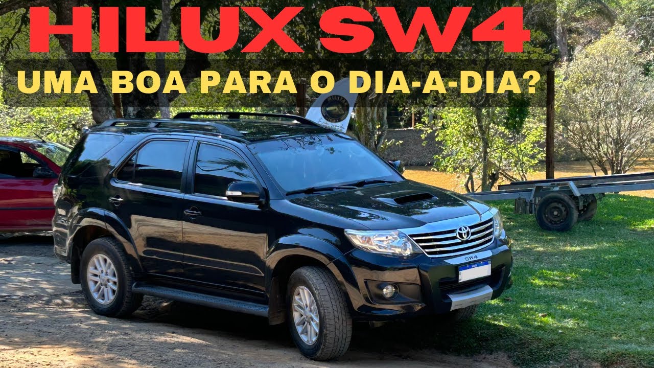 Toyota Hilux SW4 2014: um bom carro para o dia-a-dia!