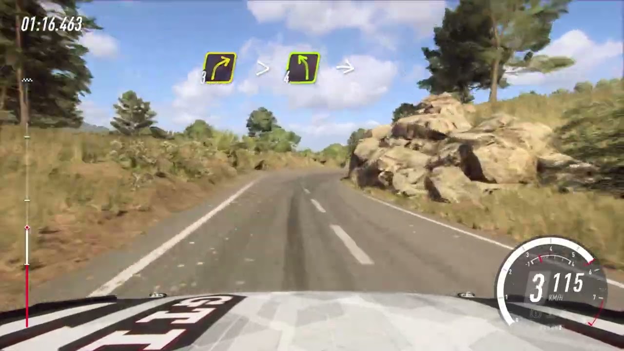 Dirt Rally 2.0 Ribadelles Vinedos dentro del valle para  VW POLO GTI R5