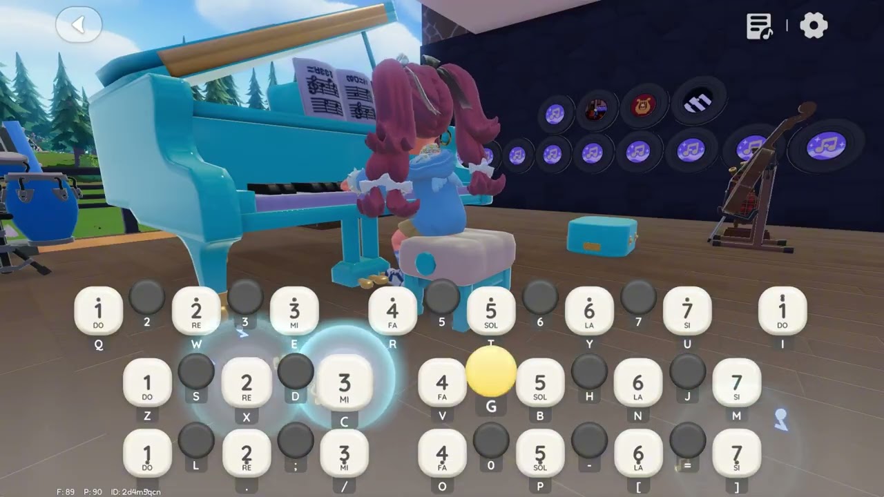 Entrance to Infinity Castle | Heartopia Piano Macro