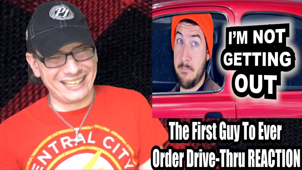 The First Guy To Ever Order Drive-Thru REACTION