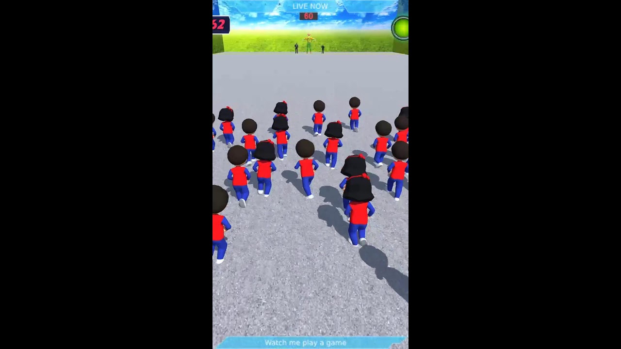(SQUID GAME )🔴 RED LIGHT 🟢 GREEN LIGHT DON'T RUN AND DIE GAME 🔴 LIVE