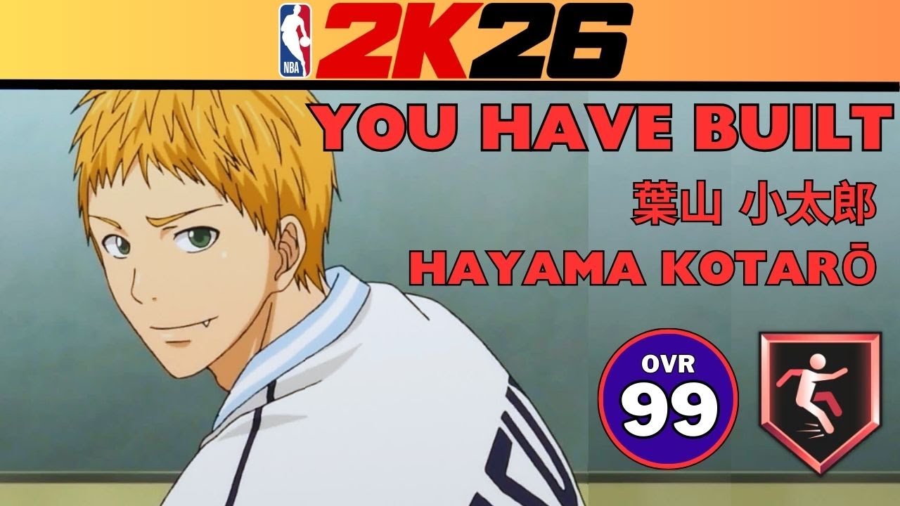 Сборка без слабых мест?!? | Сборка Котаро Хаямы в NBA 2K26 | KUROKO NO BASKET 2K26