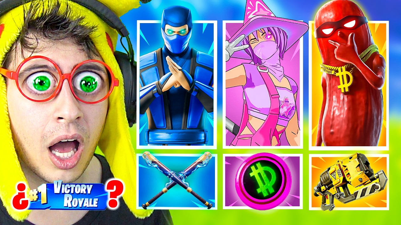 Random Boss Skin Challenge 😎🥒🔥!! (Temporada 2)