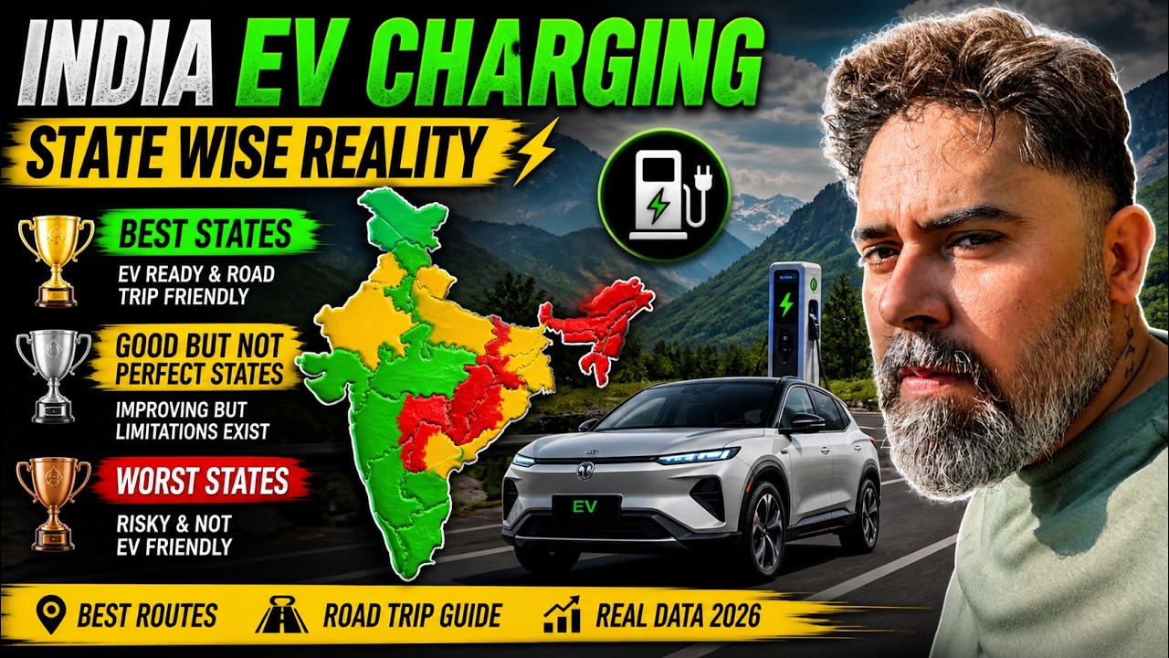India EV Charging Reality 2026 ⚡ Best vs Worst States