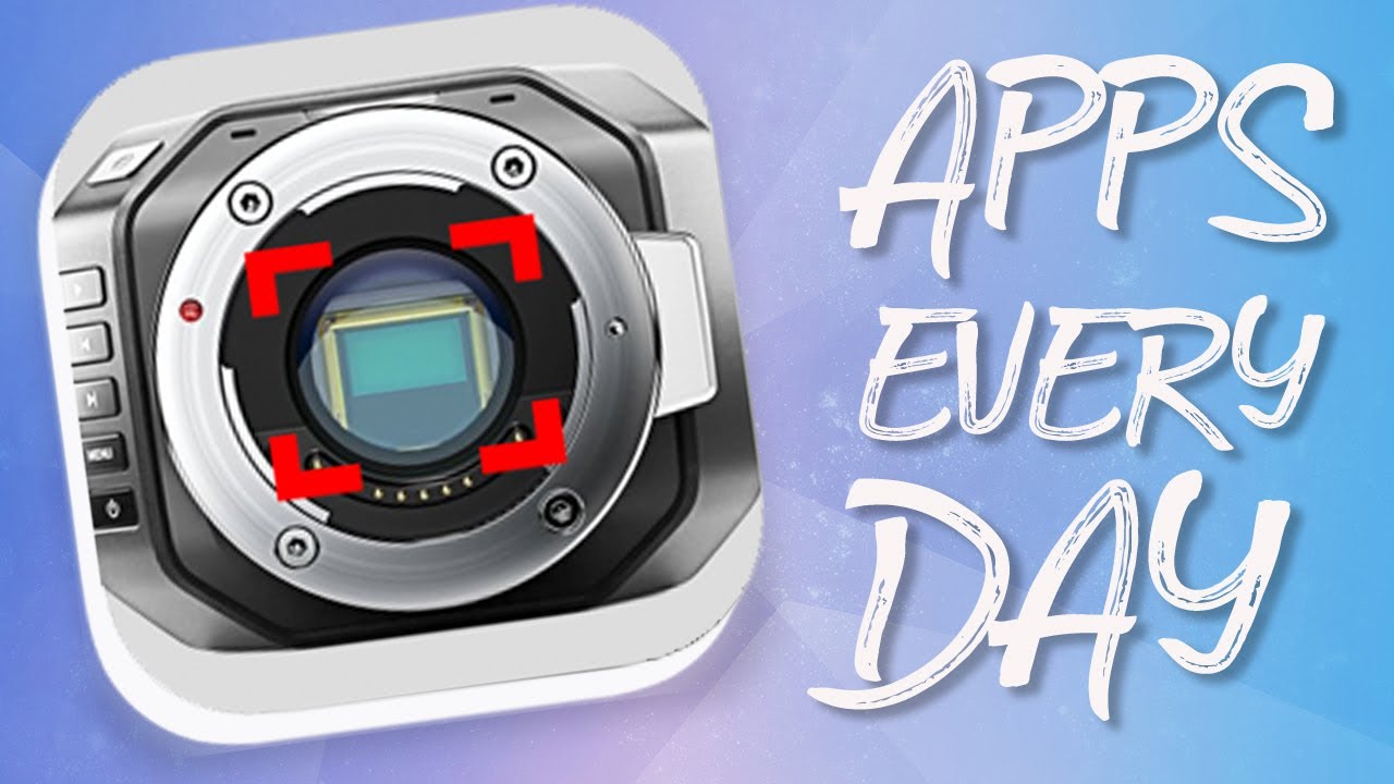 FREE Directors Viewfinder for Blackmagic Cameras | Apps Every Day #74