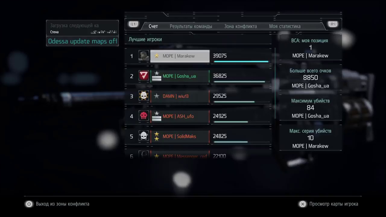 Stream killzone sf Odessa 12.04.2017