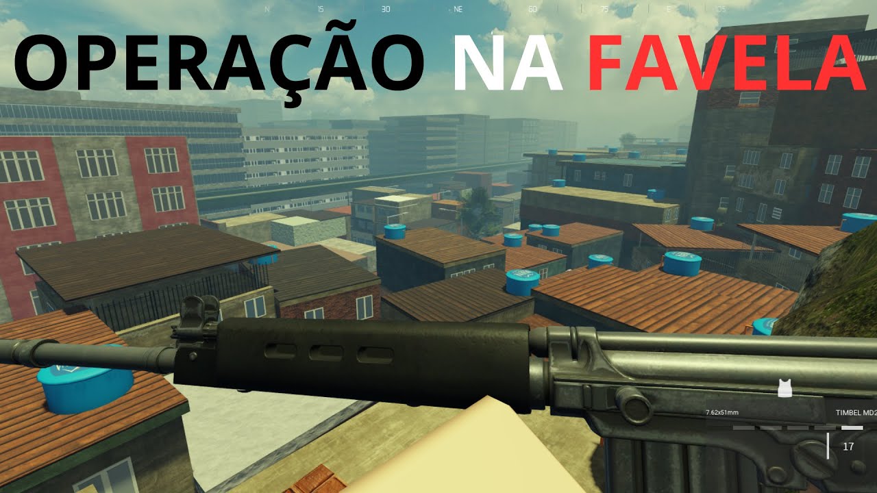 PMERJ - MEGAOPERAÇÃO NA ROCINHA, OPERAÇÃO REMONTADA ( Roblox )