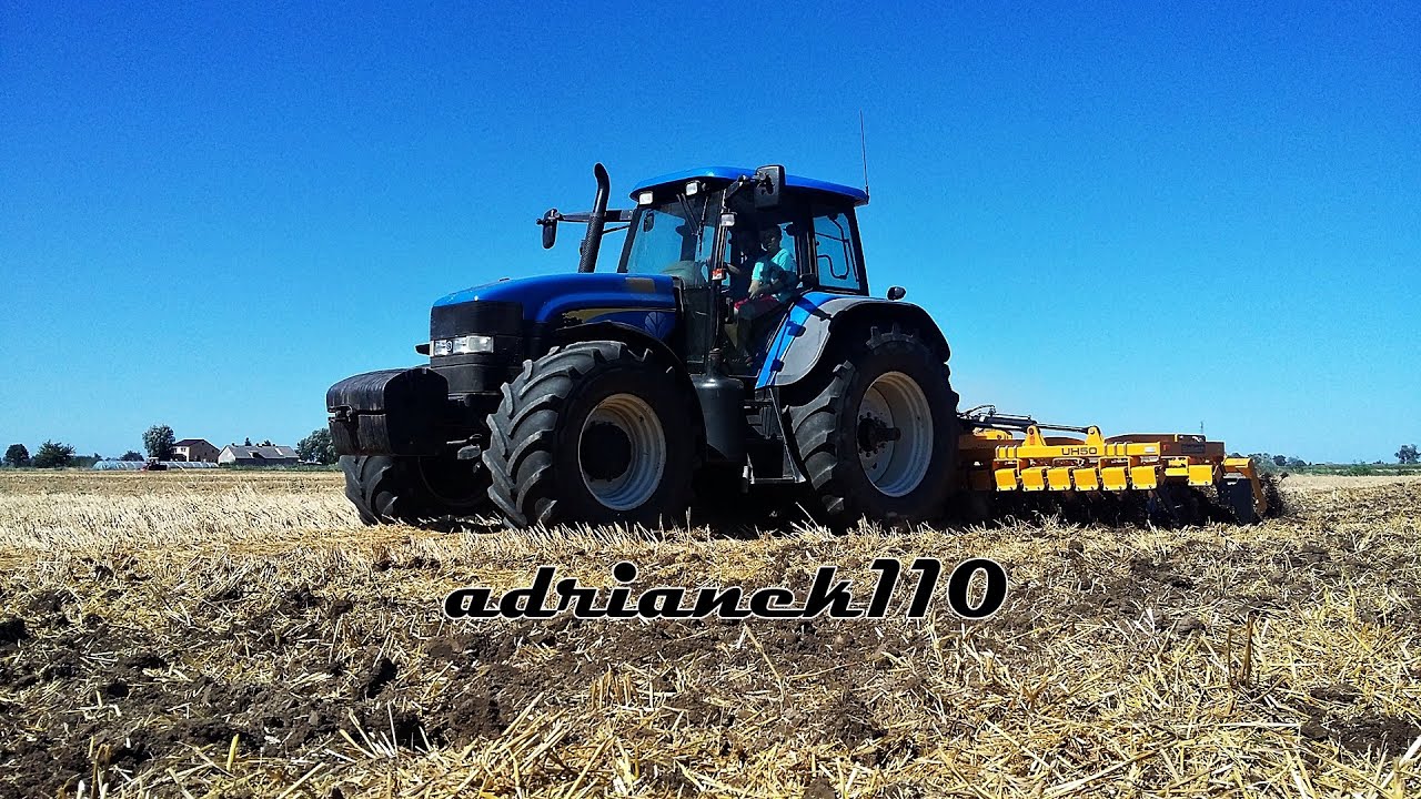 Talerzowanie New Holland TM190