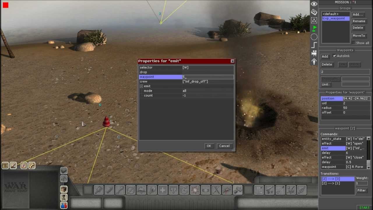 Men of War Assault Squad GEM Editor Tutorial: Beach Assaults