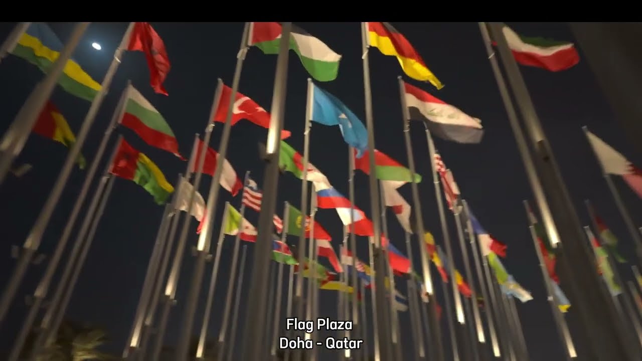 Flag Plaza   #doha  #qatar  #world  #flag