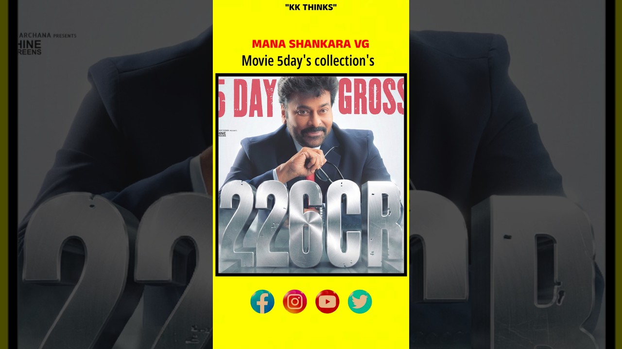 Mana Shivashankara varaprasad movie day6 Collection's 