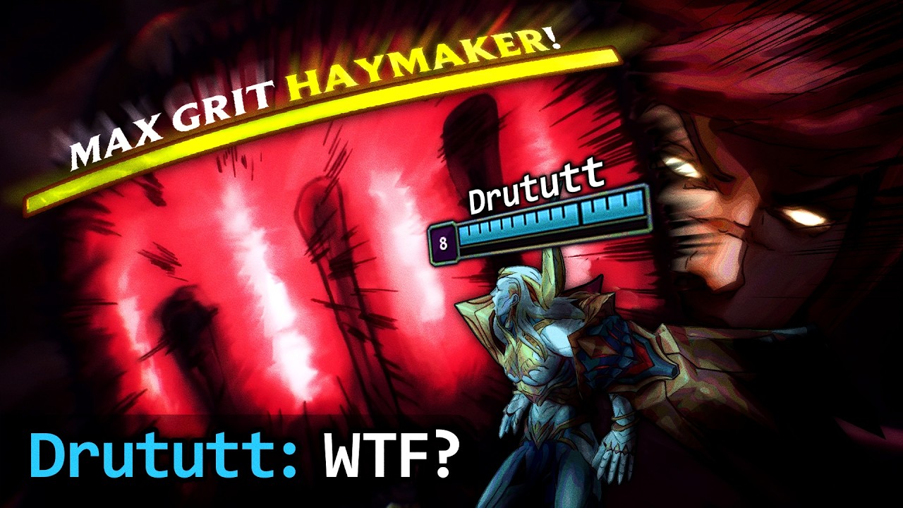 DRUTUTT WASN'T READY FOR THE RANK 1 SETT PLAYER!!!