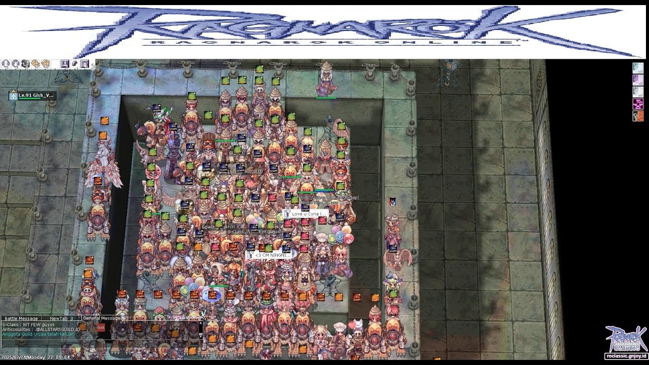 WOE Ragnarok Online Classic - 24/2/2025 - official server - Golden Emperium season 1 done 😁