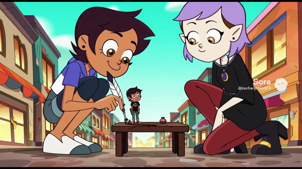 Luz Noceda and Amity Blight adopted Zachary Renn as their son