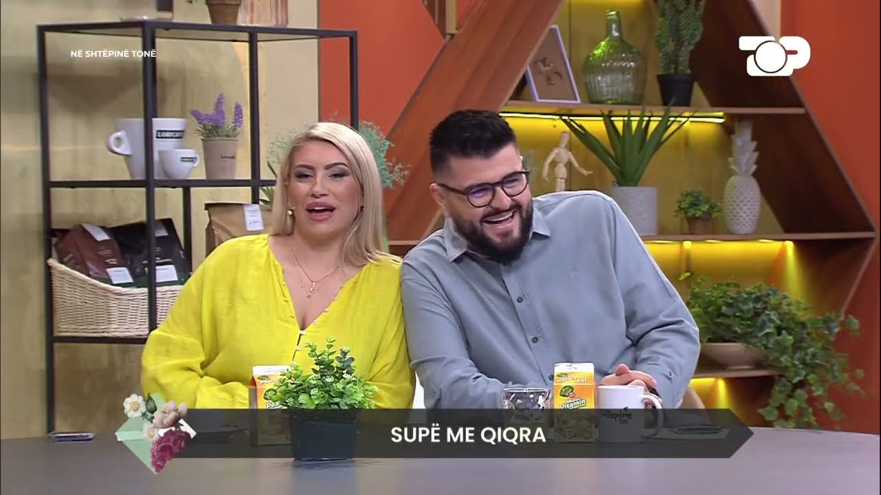 Supë me qiqra nga Linda Fishta – Në Shtëpinë Tonë