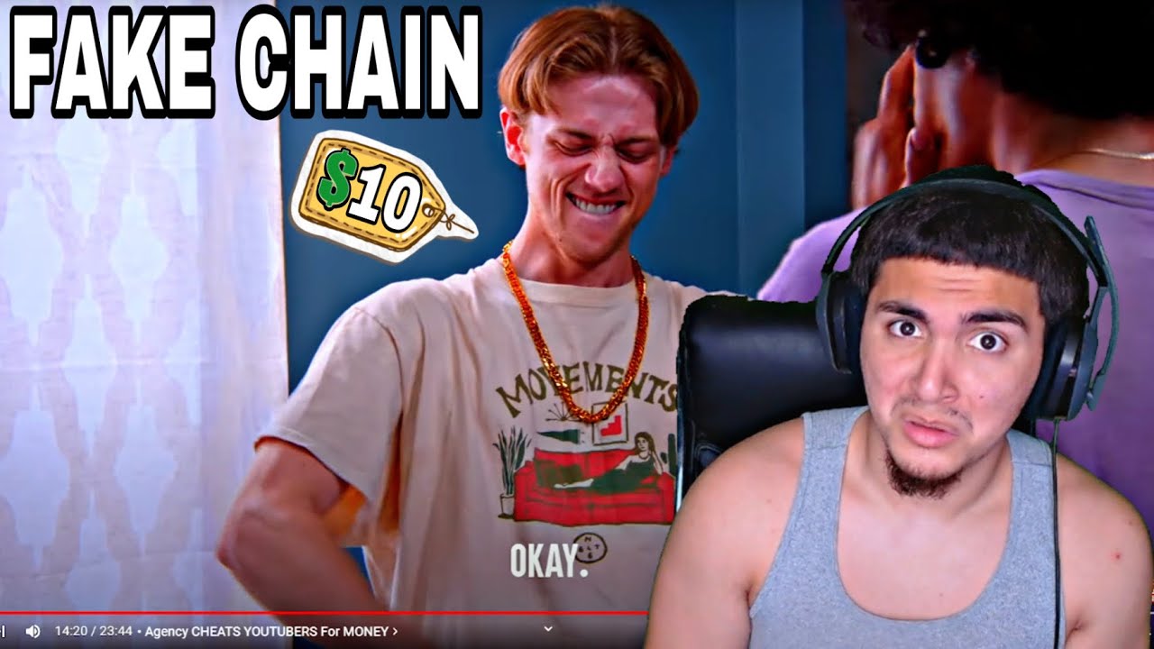 He Sold His Life For A Fake Chain... Reacting To Dhar Mann Agency Cheats Youtubers For Money!