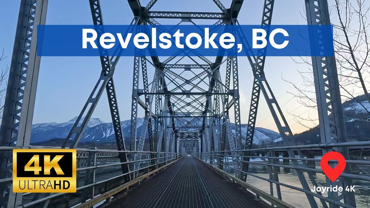 Revelstoke, BC Dashcam [4K]