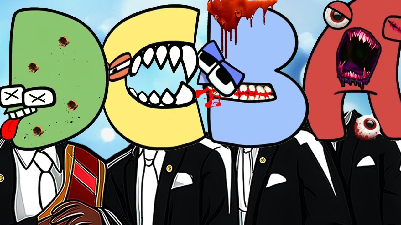 🅰️ New Alphabet Lore Scary Strange Compilation  - Coffin Dance Song (COVER) - Zeus Coffin