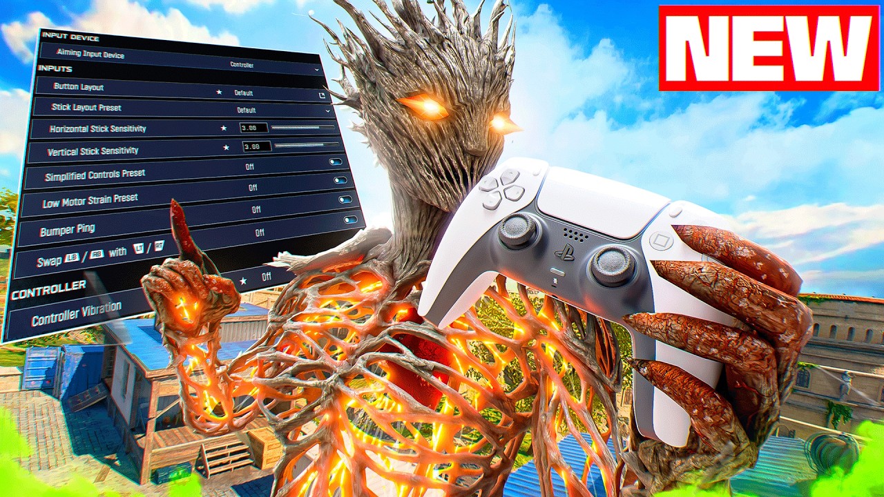 new *BEST* SETTINGS after Season 4 Reloaded! 🔥 (Best Warzone Settings)