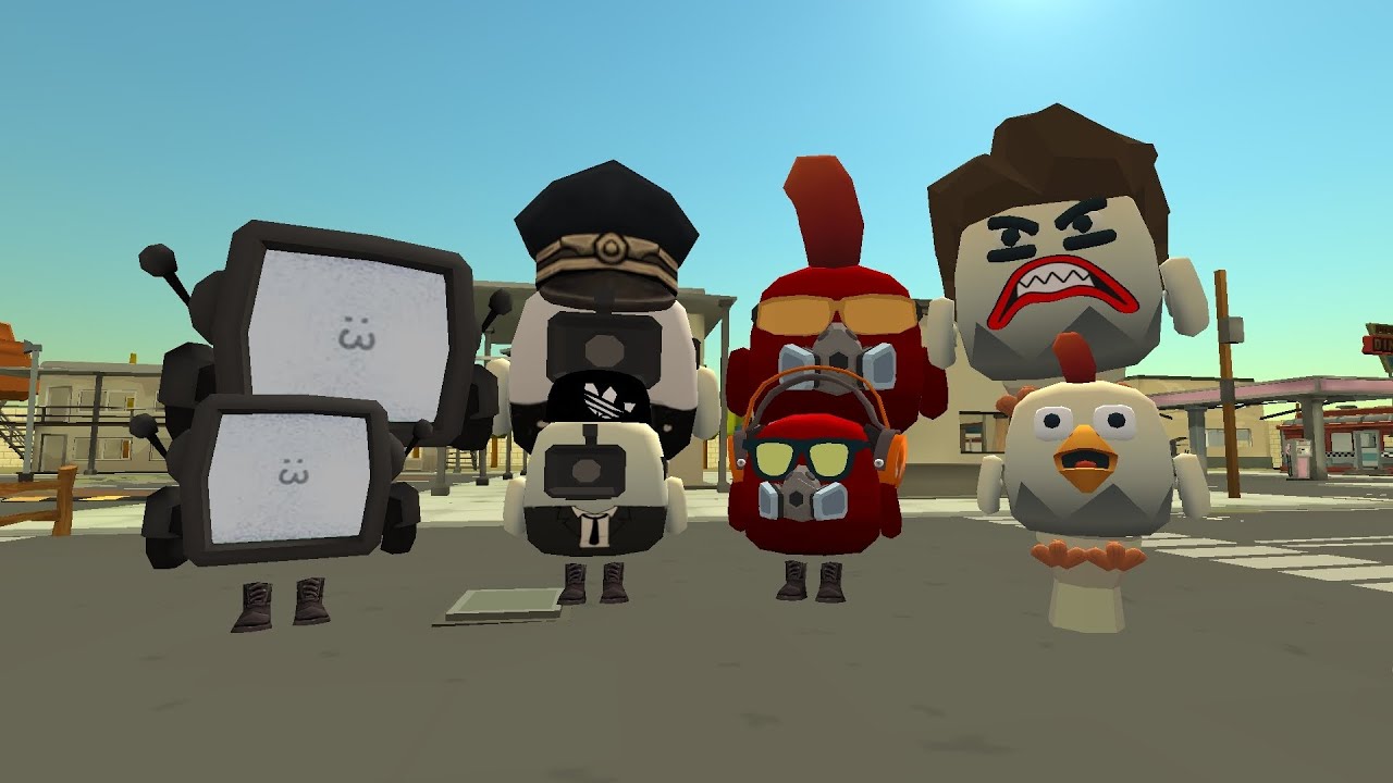 Чикен ган скибиди туалет все сери пра скибиди туалет в чикен ган 1 сезон🎥📺🚽