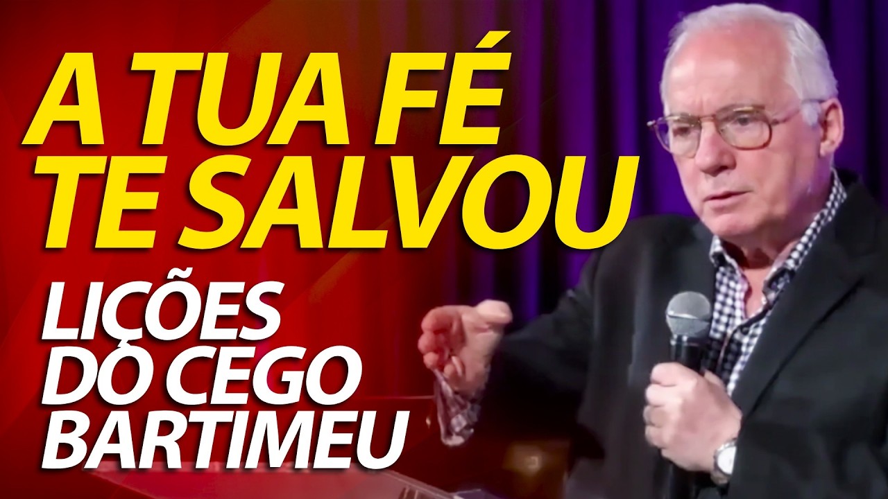 Que queres que eu te faça? Mestre, que eu torne a ver. Vai, a tua fé te salvou | Pr Paulo Seabra