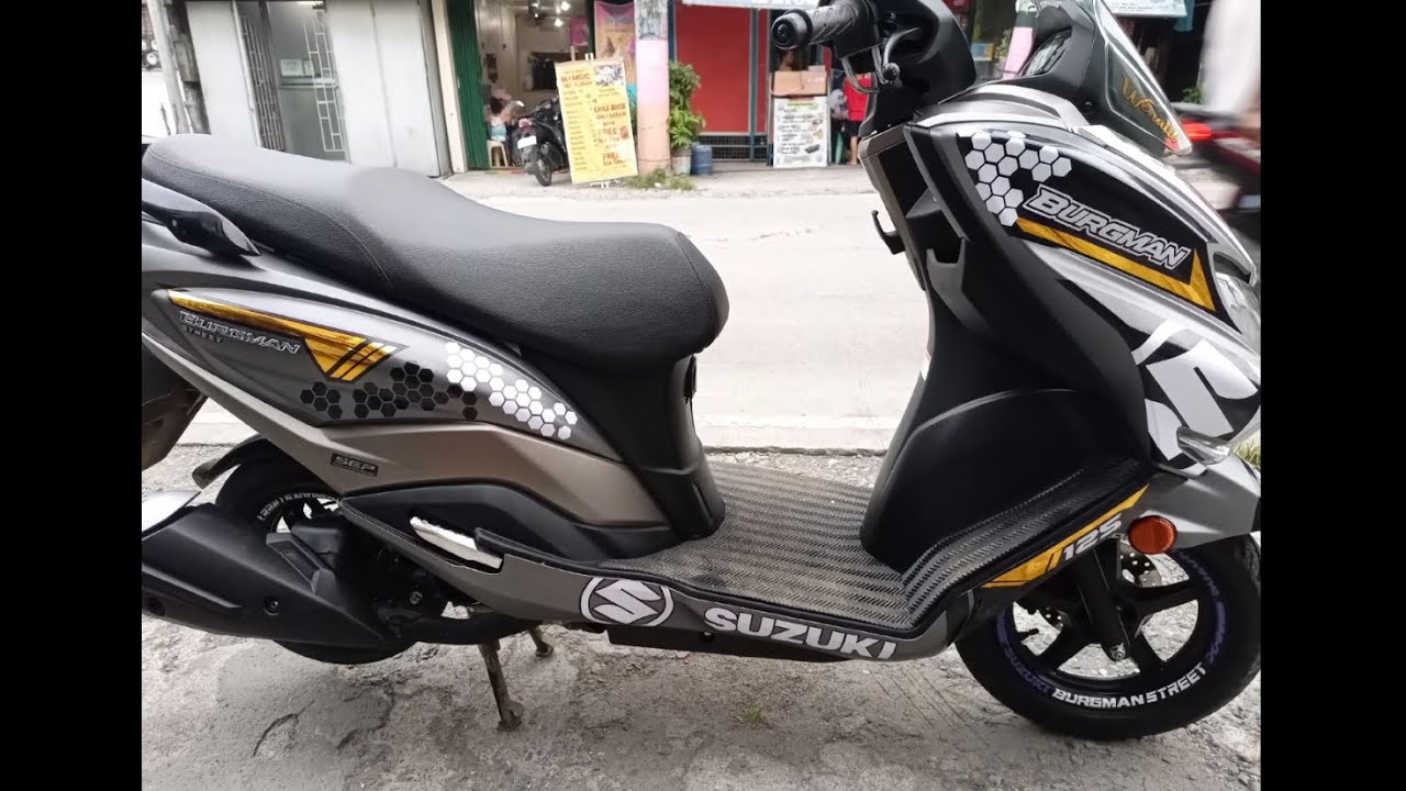Suzuki Burgman Street 125 Decals