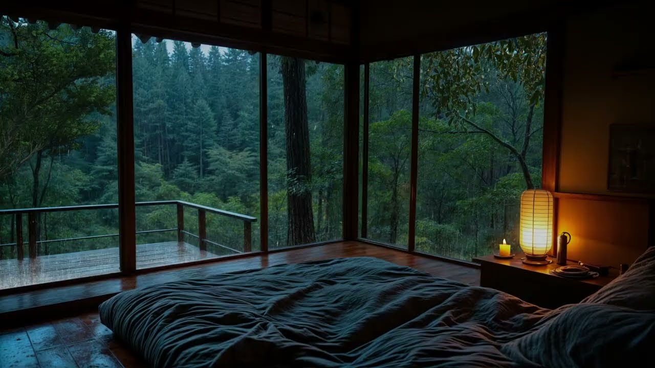 🌧️ Heavy Rain Sounds for Deep Relaxation | Cozy Ambience for Focus & Study
