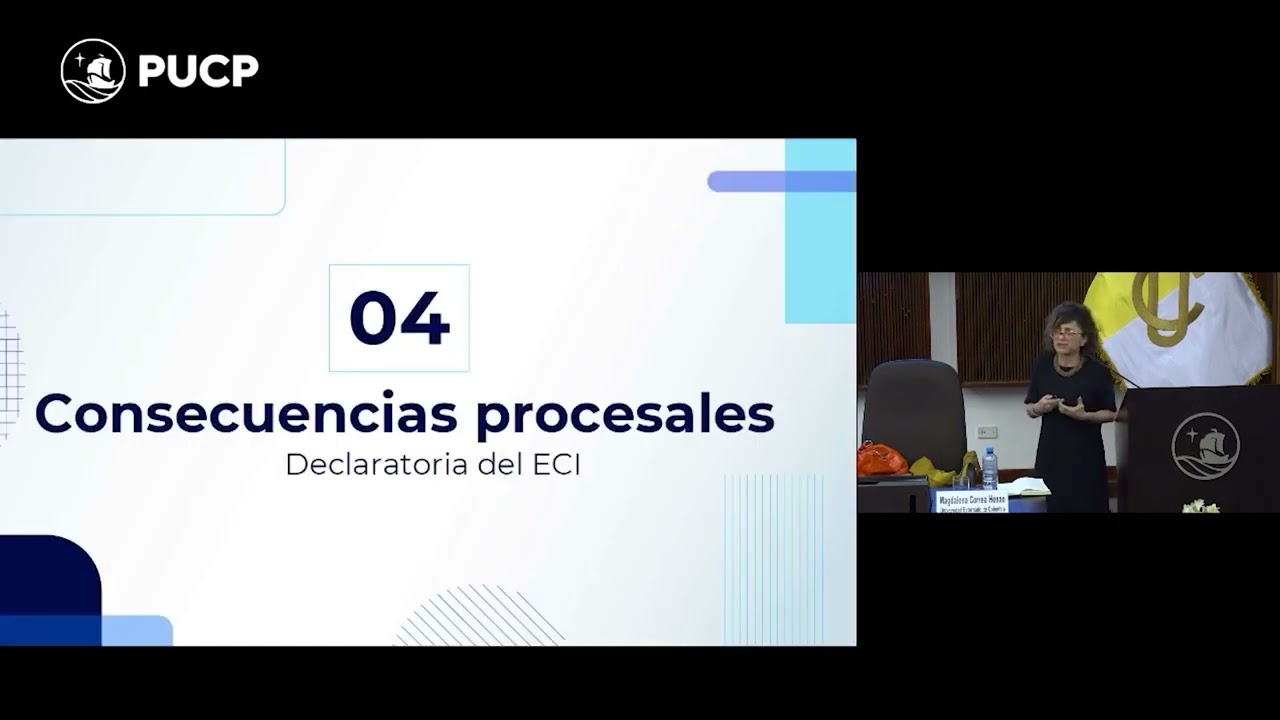 Magdalena Correa: &laquo;La figura del estado de cosas inconstitucional en Colombia&raquo;