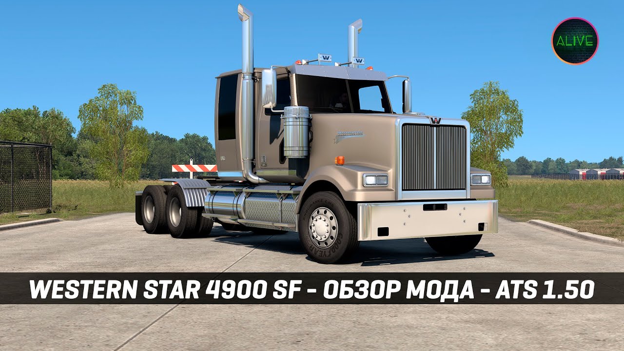 WESTERN STAR 4900 SF [Bormann's Performance] - ОБЗОР МОДА #ATS 1.50
