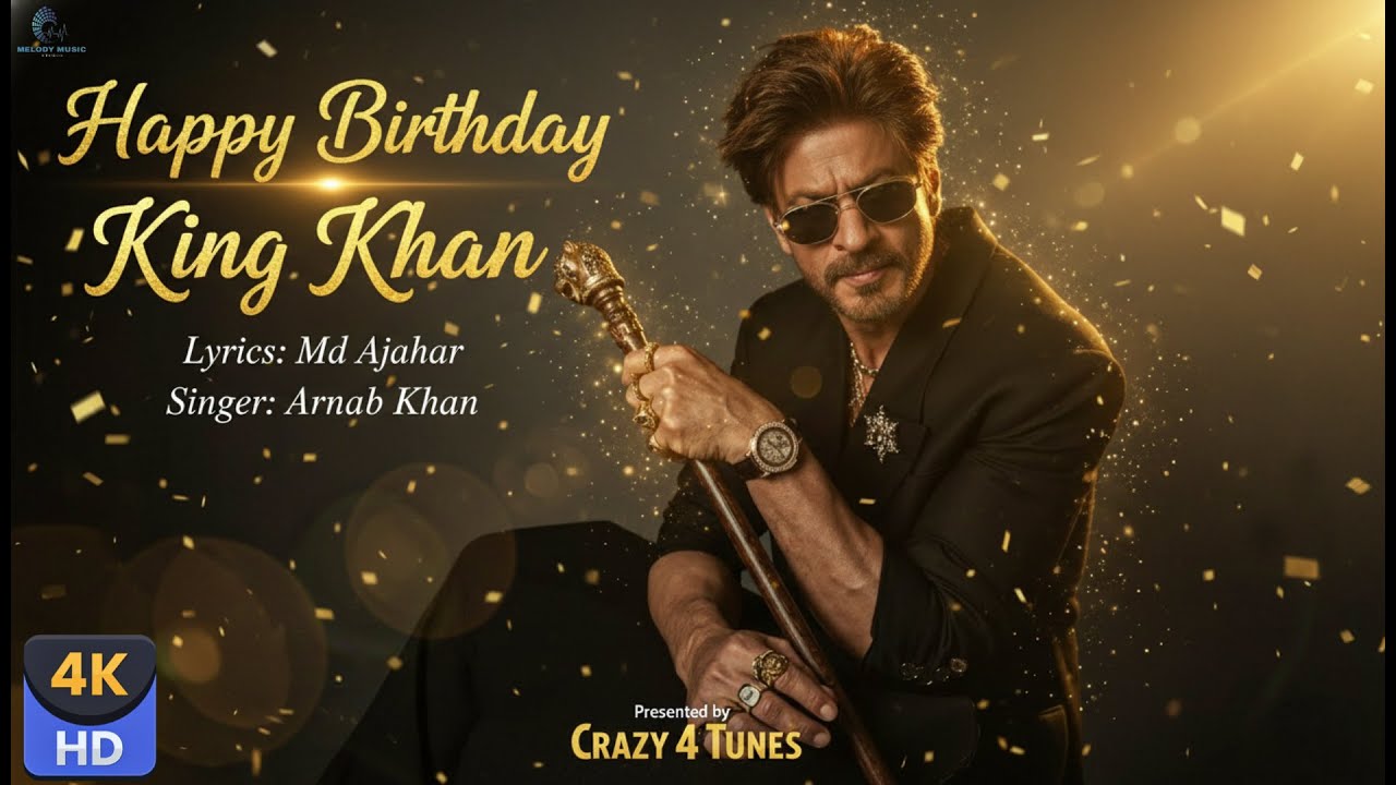 KING - Happy Birthday King Khan • Sharukh Khan Birthday (Video Song) Birthday King Khan | SRK Song