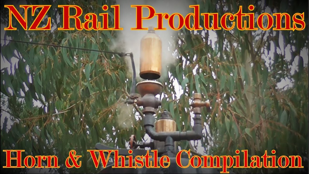 NZ Rail Productions- Horn & Whistle Compilation June 2014