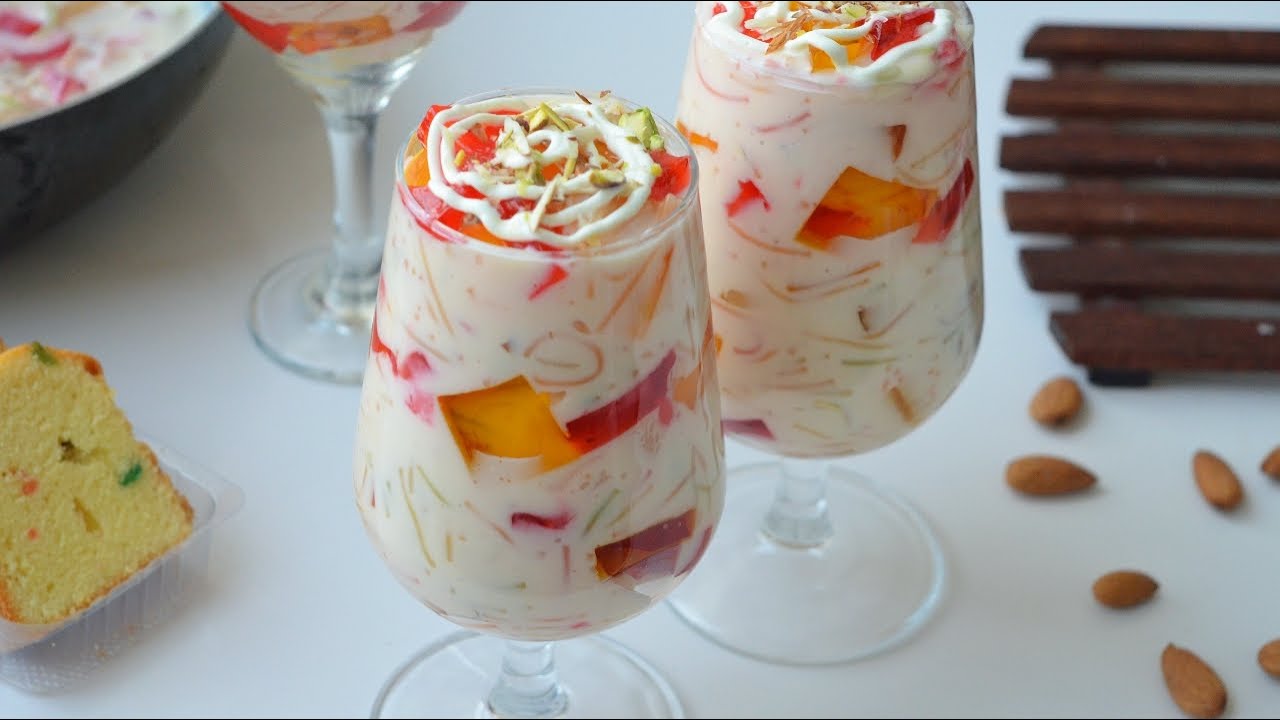 Lab e Shireen / CUSTRAD DESSERT CUPS by (YES I CAN COOK)